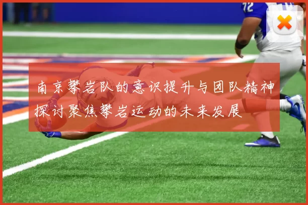 南京攀岩队的意识提升与团队精神探讨聚焦攀岩运动的未来发展